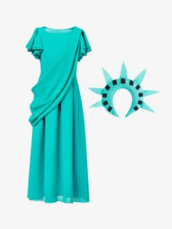 Halloween Statue Of Liberty Stage Performance Costumes For Kids -Dresses Store b90781e2 8307 4346 bebd 20a5dd4b2a11