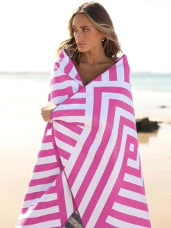 Sand-free Beach Towels Geometric Printed Square Oversized 183cm -Dresses Store c32e4ca9 65f6 4832 a192 f499402a0ef0
