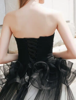 Black Pageant Party Dress Women Strapless Tulle Luxury Princess Gowns 18 Black Pageant Party Dress Women Strapless Tulle Luxury Princess Gowns -Dresses Store c562cb8e ecf0 45e3 bf2f e3a8bfc015da