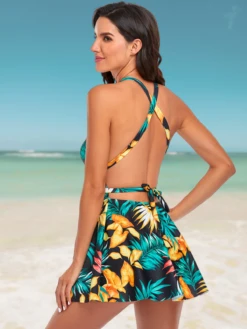 Women Bikini Swimsuit Black V-Neck Summer Beach Swimming Suits -Dresses Store c9430b65 aa34 43e9 a6f4 67e7de30f387