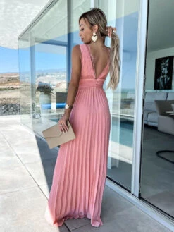 Maxi Dress V-Neck Sleeveless Sexy Long Dress -Dresses Store f4c1f7cf 53be 4a76 ae43 81bcc56ed289